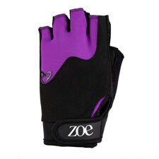Zoe Essentials Fitness Gloves, Purple 
