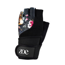 Zoe Floral Fitness Gloves, Sayuri 