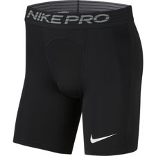 Nike Pro Compression Shorts, Black/White 
