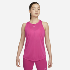 Nike Dri-FIT One Active Women's Tank, Pink/White 