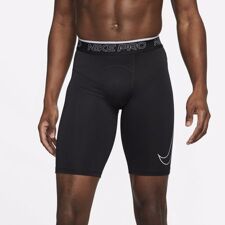 Nike Pro Dri-FIT Men's Long Shorts, Black/White 