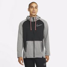 Nike Therma-Fit Training Jacket, Black/Heather/White 