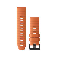 Garmin nadomestni pašček za Fenix 6X/7X, silikonski, QuickFit 26", Ember Orange