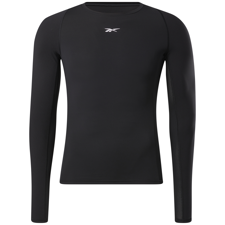 Reebok United By Fitness Compression Long Sleeve Shirt, Black 