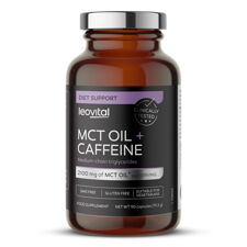 MCT Oil + Caffeine, 90 kapsula