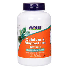 Calcium & Magnesium + D-3 + Zinc, 120 kapsula