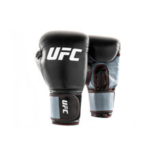 UFC Boxing Gloves, Black/Grey 