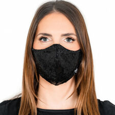 Zoe Stardust Face Mask, Black